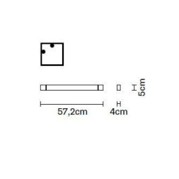 Настенно-потолочный светильник Fabbian Pivot F39 G01 75