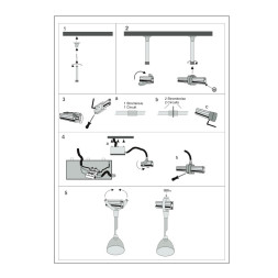 Шинопровод однофазный SLV Easytec II 184022 2м серебристо-серый с заглушками