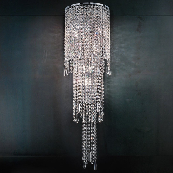 Настенный светильник Masiero Impero &amp; Deco VE 825 A8 G CUT CRYSTAL
