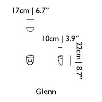 Настенный светильник MOOOI The party Glenn 8718282301877