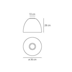 Потолочный светильник Artemide Nur Mini soffitto LED Gloss White A246600