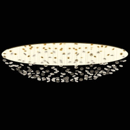 Потолочный светильник Beby Group Prive 0210B15 light gold Murano glass diskes