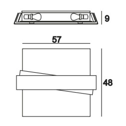 Потолочный светильник Linea Light Zig Zag 7289