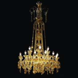 Люстра Italamp 238/12+6 Amber / O / Sw Light Topaz