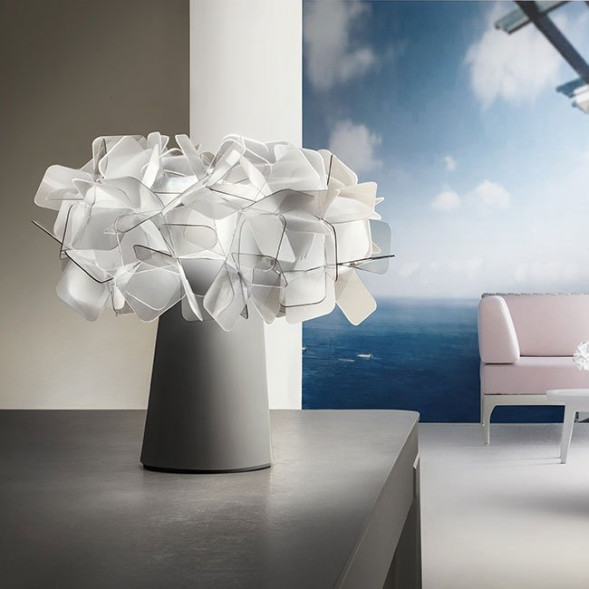 Настольный светильник Slamp Clizia TABLE FUME BATTERY CLI78TAVB0C1F_000