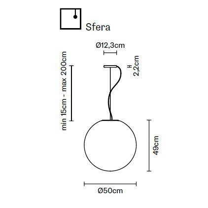Подвесной светильник Fabbian Lumi F07 A25 01