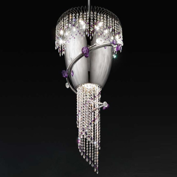 Подвесной светильник IDL Divina 439/12 Chrome