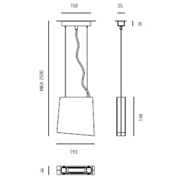 Подвесной светильник Axo Light Rythmos RYTHMOS SUSPENSION LAMP 115 07