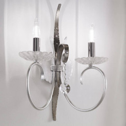 Бра Masca Gotica 1846/A2 Argento platino