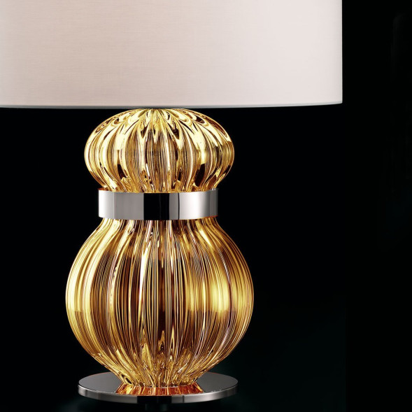 Настольная лампа Barovier&amp;Toso Medina 5686/CG/BB