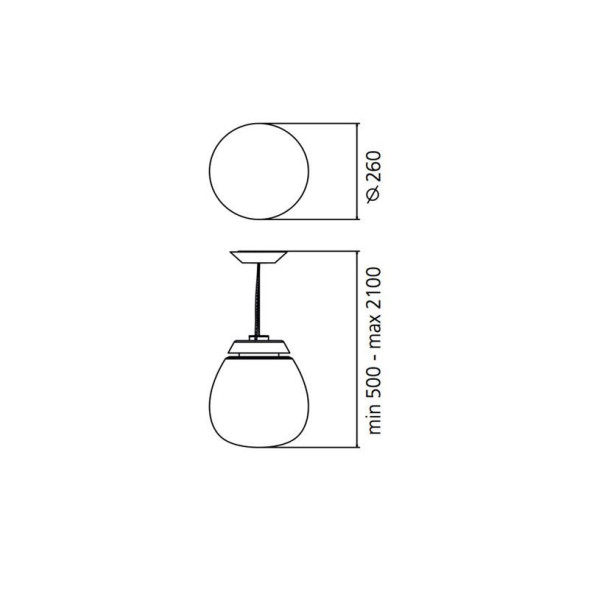 Подвесной светильник Artemide Empatia 26 1819010A