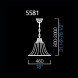 Подвесной светильник Barovier&amp;Toso Rigati 5581/CC