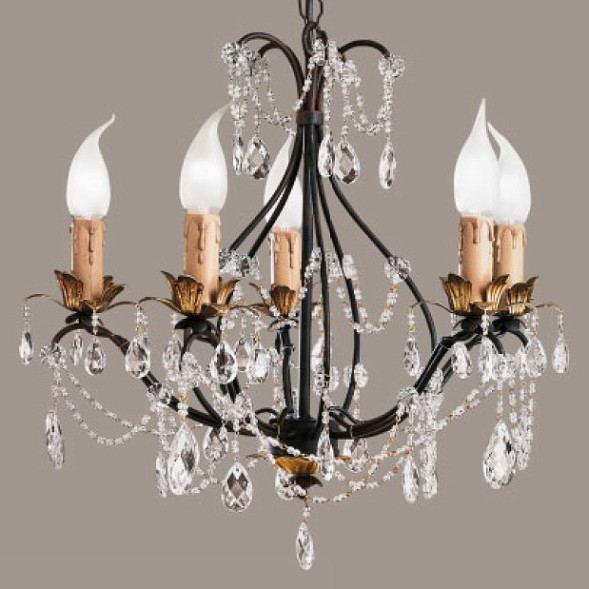 Люстра Renzo Del Ventisette &quot;Cristallo&quot; L 13845/5 DEC. 0130