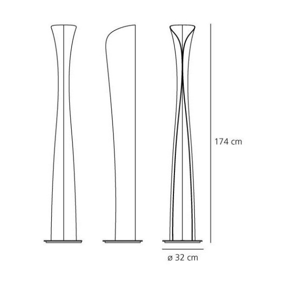 Напольный светильник Artemide Cadmo 1361W20A
