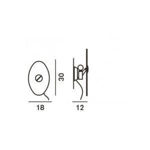 Настенный светильник Foscarini Orbital 0430052 10