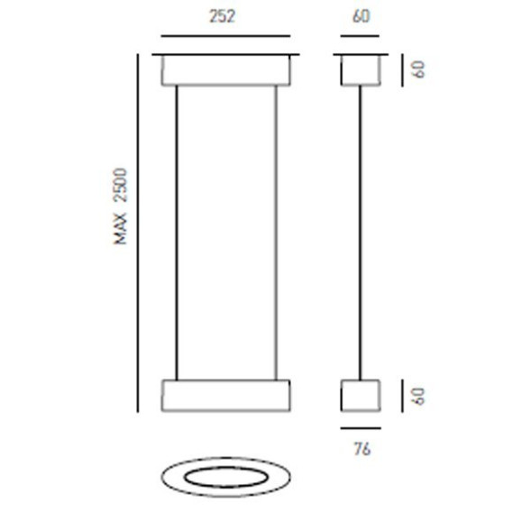 Подвесной светильник Axo Light Sol SOL SUSPENSION LAMP 104 06