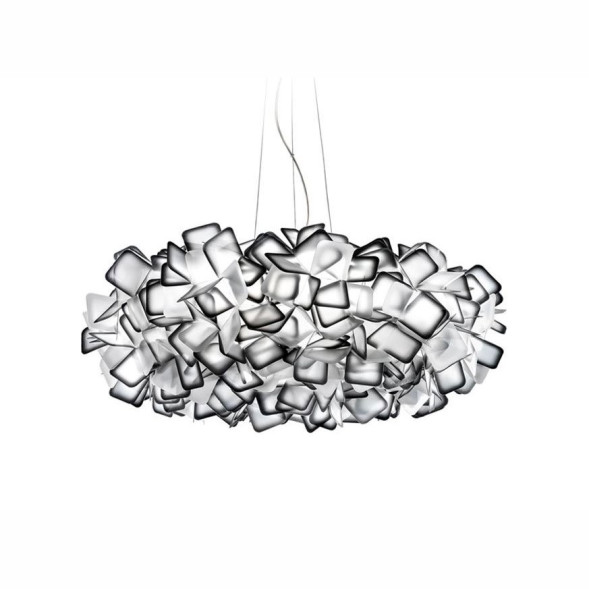 Подвесной светильник Slamp Clizia SUSPENSION L BLACK CLI78SOS0003N_000