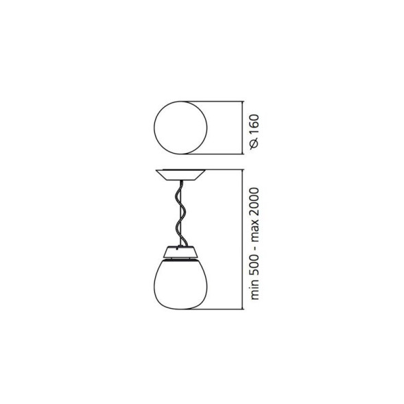Подвесной светильник Artemide Empatia 16 1815010A