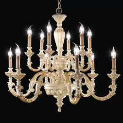 Люстра Renzo Del Ventisette &quot;Cristallo&quot; L 14299/6+6 DEC. 093 + DEC. 041