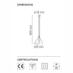 Торшер Flos Luminator F3770033