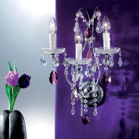 Бра Orion WA 2-1110/3 antik-silber