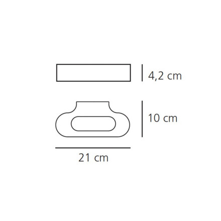 Настенный светильник Artemide Talo 0615W30A
