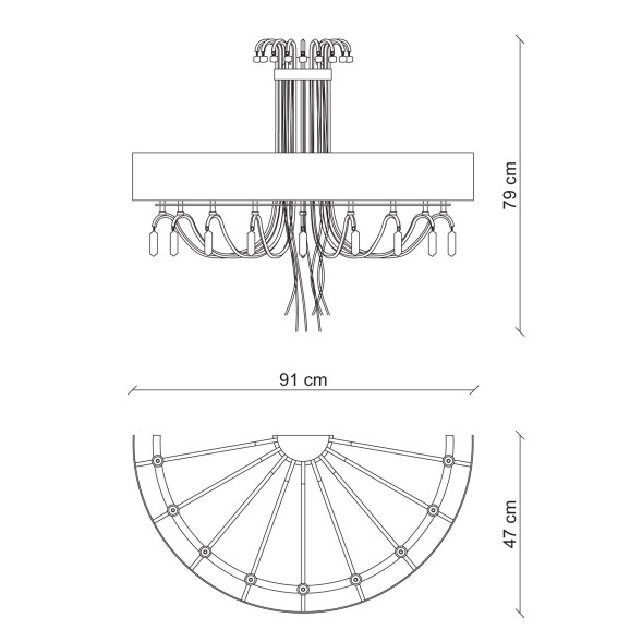 Бра Baga Bespoke Stravagante ST04 M05 | T20 cat. C