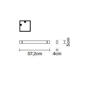Настенно-потолочный светильник Fabbian Pivot F39 G01 21