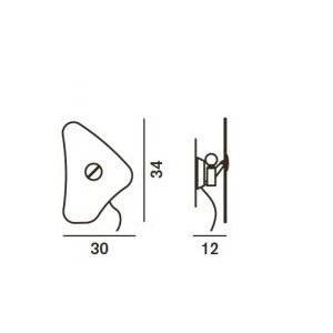 Настенный светильник Foscarini Orbital 0430054