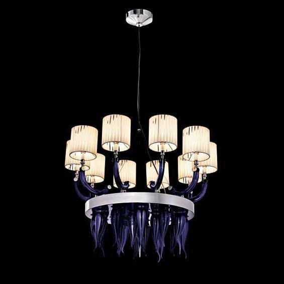 Люстра Beby Group Prive 0220B04 Chrome Violet White