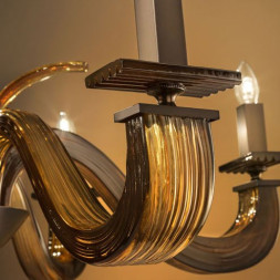 Люстра Euroluce Argo L10 Brown Amber