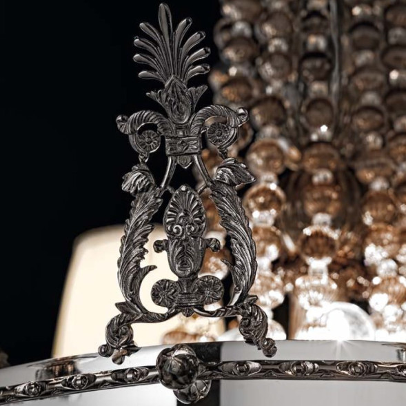 Люстра Sylcom Impero 1648/6 ARG FU + TOP 1648 ARG