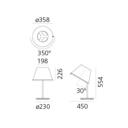 Настольная лампа Artemide Choose 1128120A
