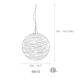 Подвесной светильник Terzani Magdalena M61S H5 C8