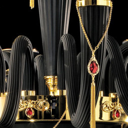 Люстра Euroluce Julienne L36 black