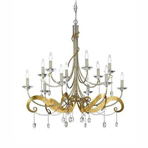 Люстра Masca Opera 1834/12 Argento antico