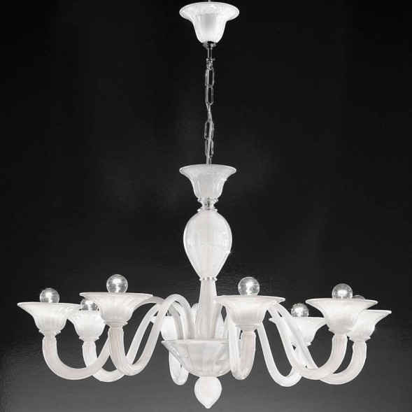 Люстра Vetri Lamp 1155/8 Bianco