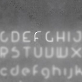 Настенный светильник Artemide Alphabet 1211F00A + supp