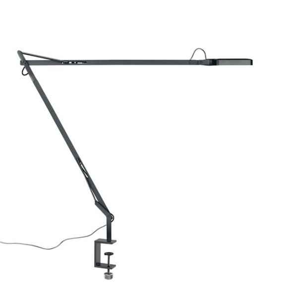 Настольная лампа Flos Kelvin LED Clamp Anthracite F3301033