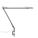 Настольная лампа Flos Kelvin LED Clamp Anthracite F3301033
