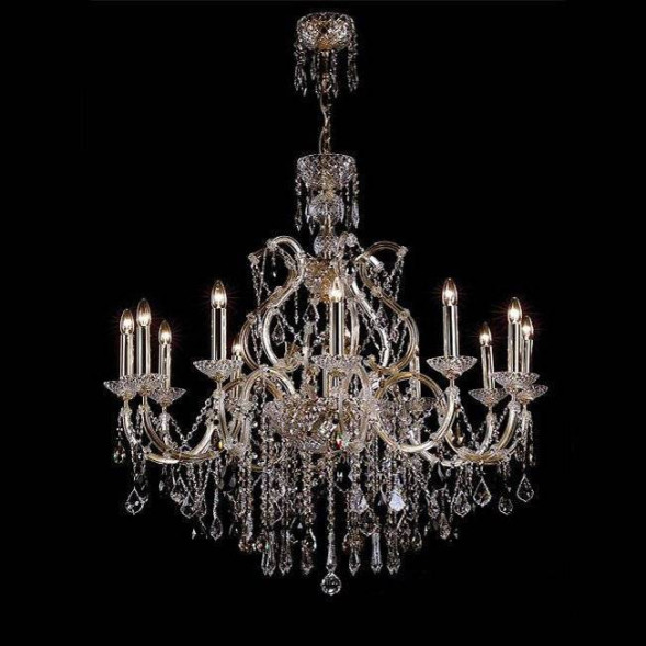 Люстра Beby Golden Rose 0130B02 Light gold Swarovski Plaque