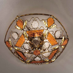 Потолочный светильник MM Lampadari Deco 6740/P6 V2314 amber