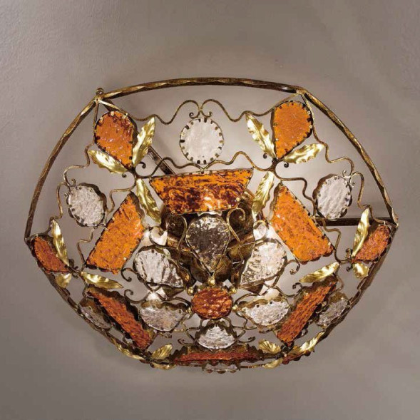 Потолочный светильник MM Lampadari Deco 6740/P6 V2314 amber