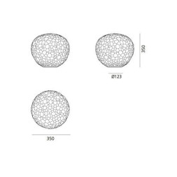 Настольный светильник Artemide Meteorite 1700010A