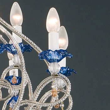 Люстра Passeri International Cristallo L 7105/8+4 Dec. 080