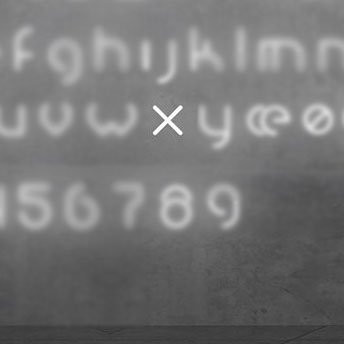 Настенный светильник Artemide Alphabet 1212x00A + supp