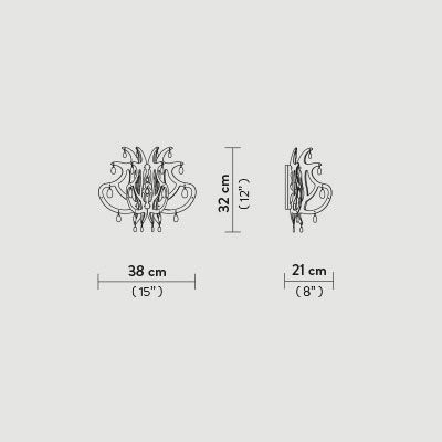 Настенный светильник Slamp Lillibet WALL BLACK LIL14APP0001NT000