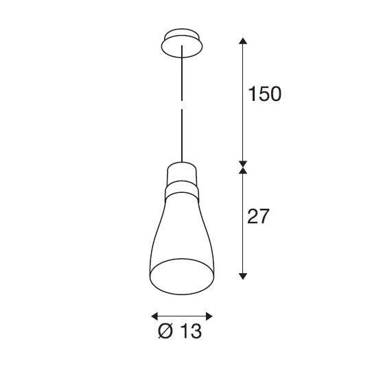 Подвесной светильник SLV Biba 133464