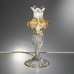 Настольная лампа Vetri Lamp 94/L Cristallo/Ambra