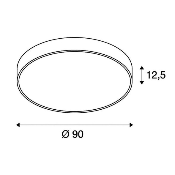 Потолочный светильник SLV Medo 135174